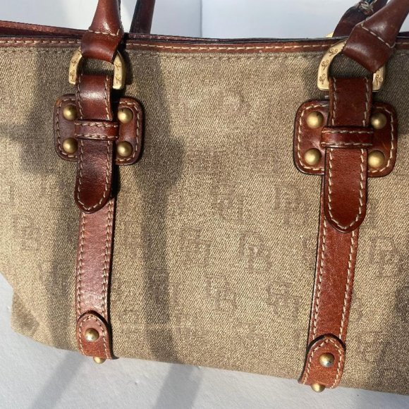 Dooney & Bourke Bags Dooney And Bourke Signature Crest Cloth And